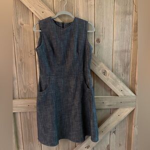 Nooworks Edie Denim Dress With Pockets Size L